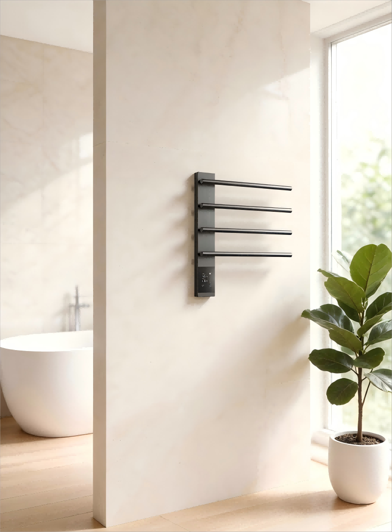 electronic towel rack gun grey 11